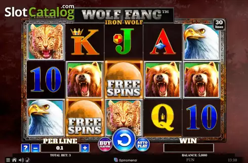 Οθόνη2. Wolf Fang Iron Wolf Κουλοχέρης