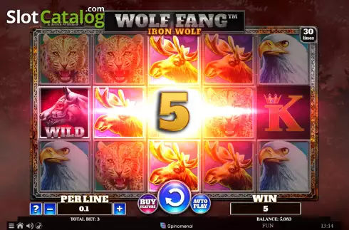 Οθόνη4. Wolf Fang Iron Wolf Κουλοχέρης
