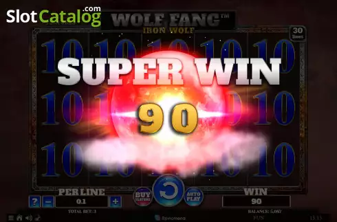 Οθόνη5. Wolf Fang Iron Wolf Κουλοχέρης
