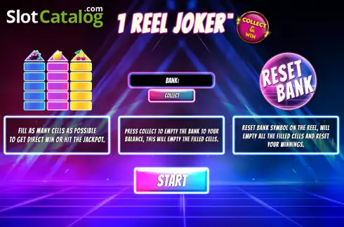 Οθόνη2. 1 Reel Joker Κουλοχέρης