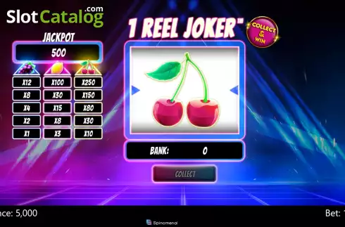 Οθόνη3. 1 Reel Joker Κουλοχέρης