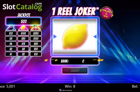 Οθόνη5. 1 Reel Joker Κουλοχέρης