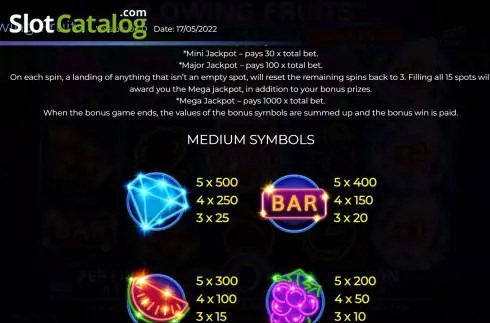 Οθόνη7. Glowing Fruits Κουλοχέρης