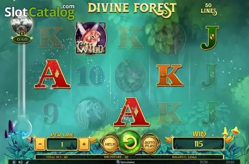 Οθόνη3. Divine Forest Κουλοχέρης