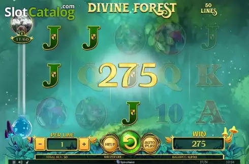 Οθόνη5. Divine Forest Κουλοχέρης