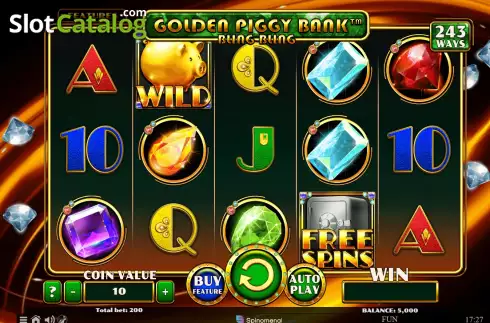 Οθόνη2. Golden Piggy Bank Bling Bling Κουλοχέρης