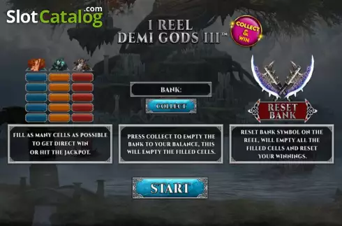 Οθόνη2. 1 Reel Demi Gods III Κουλοχέρης 