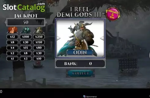 Οθόνη3. 1 Reel Demi Gods III Κουλοχέρης 