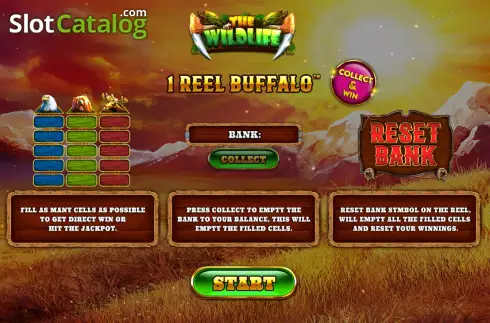 Οθόνη2. 1 Reel Buffalo Κουλοχέρης