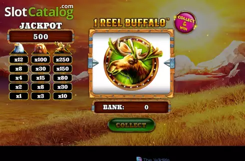 Οθόνη3. 1 Reel Buffalo Κουλοχέρης