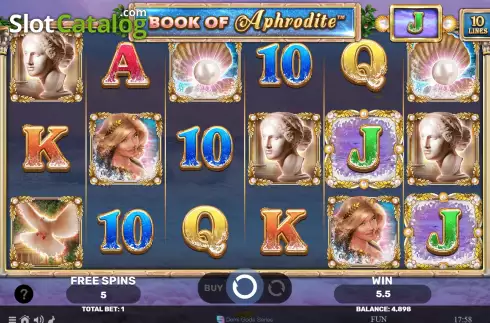 Οθόνη7. Book Of Aphrodite Κουλοχέρης