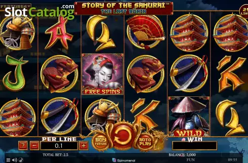 Οθόνη2. Story Of The Samurai The Last Ronin Κουλοχέρης