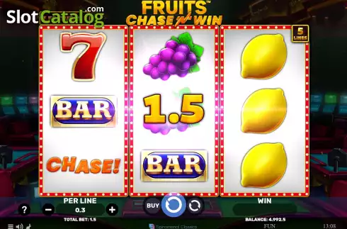 Οθόνη3. Fruits Chase’N’Win Κουλοχέρης