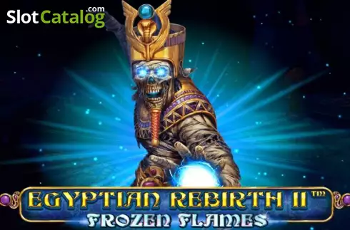 Egyptian Rebirth II Frozen Flames Λογότυπο Egyptian Rebirth II Frozen Flames Λογότυπο
