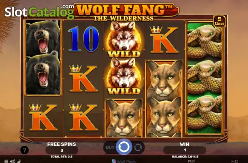 Οθόνη7. Wolf Fang The Wilderness Κουλοχέρης
