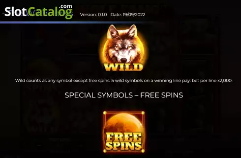 Οθόνη9. Wolf Fang The Wilderness Κουλοχέρης