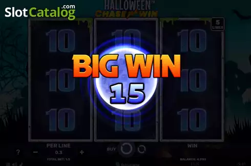 Οθόνη4. Halloween Chase’N’Win Κουλοχέρης
