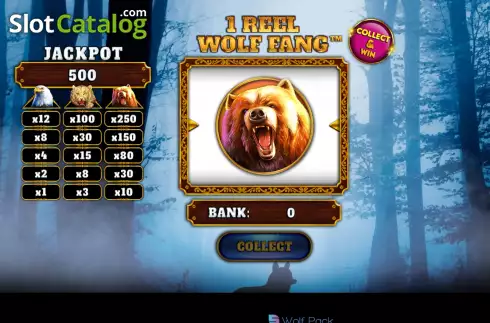 Οθόνη2. 1 Reel Wolf Fang Κουλοχέρης
