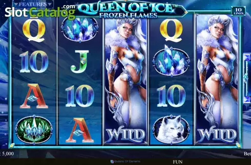 Οθόνη2. Queen of Ice Frozen Flames Κουλοχέρης