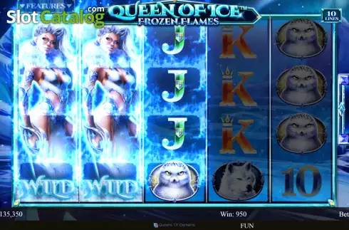 Οθόνη3. Queen of Ice Frozen Flames Κουλοχέρης
