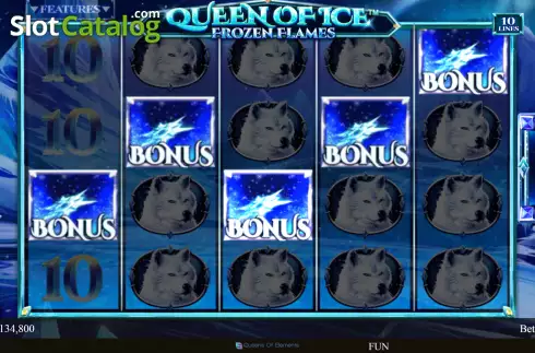 Οθόνη5. Queen of Ice Frozen Flames Κουλοχέρης