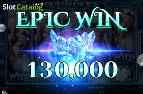 Οθόνη6. Queen of Ice Frozen Flames Κουλοχέρης