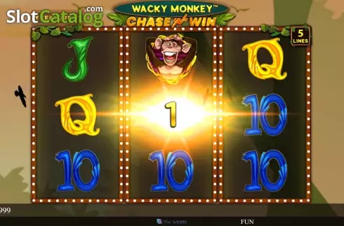 Οθόνη3. Wacky Monkey Chase’N’Win Κουλοχέρης