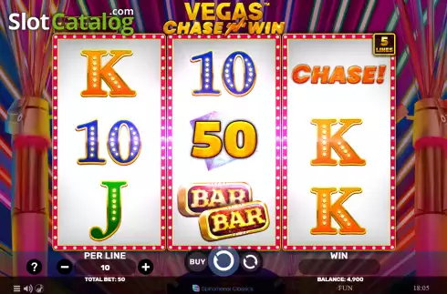 Οθόνη2. Vegas Chase’N’Win Κουλοχέρης