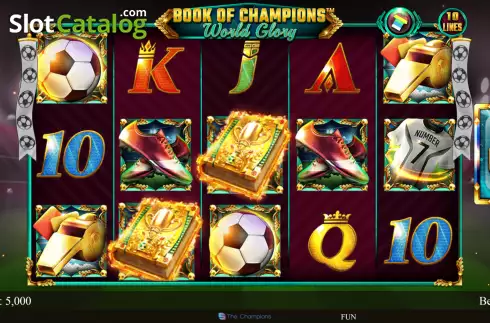 Οθόνη2. Book Of Champions - World Glory Κουλοχέρης