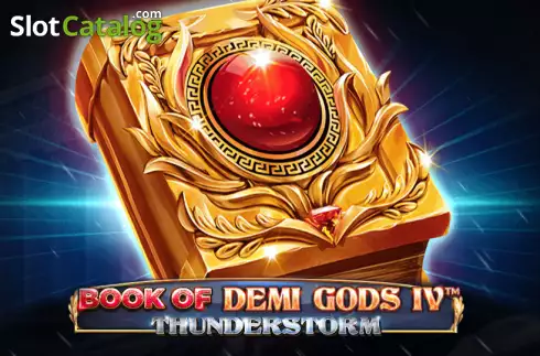 Book Of Demi Gods IV - Thunderstorm Λογότυπο Book Of Demi Gods IV - Thunderstorm Λογότυπο