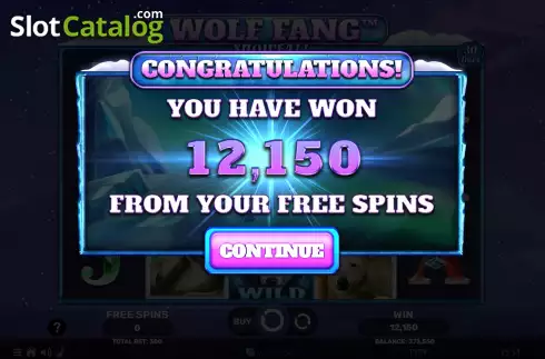 Οθόνη5. Wolf Fang Snowfall Κουλοχέρης