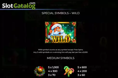 Οθόνη8. Wild Santa 2 Κουλοχέρης