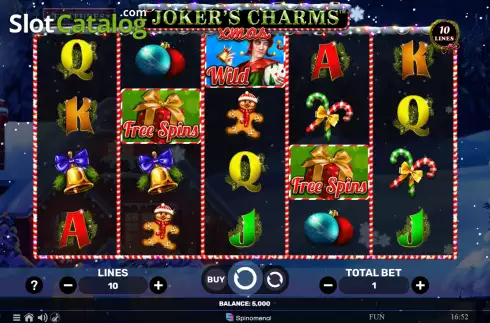 Οθόνη2. Jokers Charms Xmas Κουλοχέρης