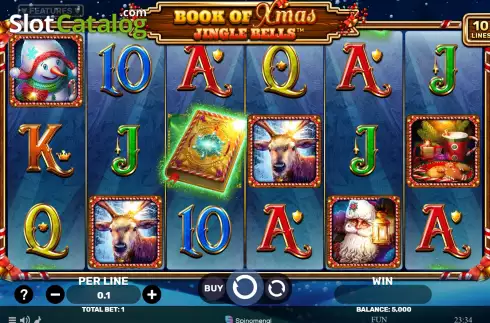 Οθόνη2. Book of Xmas Jingle Bells Κουλοχέρης