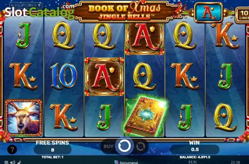 Οθόνη6. Book of Xmas Jingle Bells Κουλοχέρης