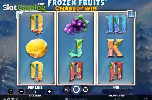 Οθόνη2. Frozen Fruits Chase N Win Κουλοχέρης