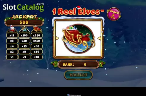 Οθόνη3. 1 Reel Elves Κουλοχέρης