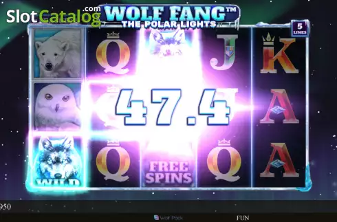 Οθόνη3. Wolf Fang - The Polar Lights Κουλοχέρης