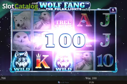 Οθόνη4. Wolf Fang - The Polar Lights Κουλοχέρης