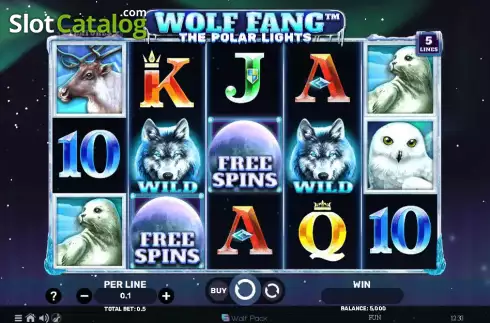 Οθόνη2. Wolf Fang - The Polar Lights Κουλοχέρης