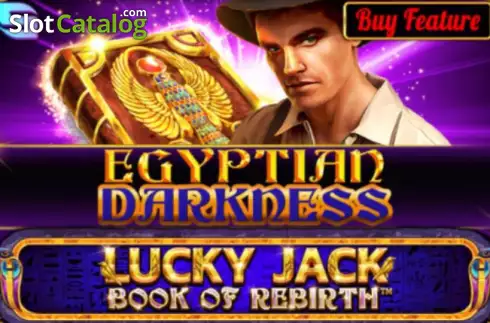 Lucky Jack Book of Rebirth Egyptian Darkness Λογότυπο Lucky Jack Book of Rebirth Egyptian Darkness Λογότυπο