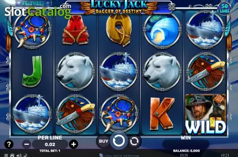 Οθόνη2. Lucky Jack Dagger of Destiny Κουλοχέρης 