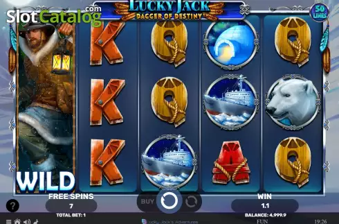 Οθόνη6. Lucky Jack Dagger of Destiny Κουλοχέρης 