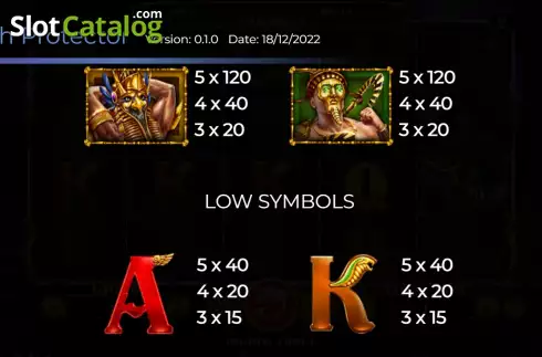 Οθόνη9. The Ankh Protector Egyptian Darkness Κουλοχέρης