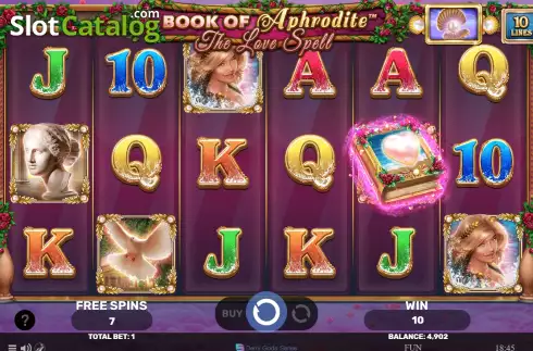 Οθόνη7. Book Of Aphrodite - The Love Spell Κουλοχέρης 