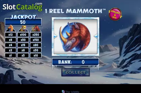 Οθόνη2. 1 Reel Mammoth Κουλοχέρης