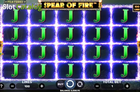 Οθόνη5. Spear Of Fire Κουλοχέρης