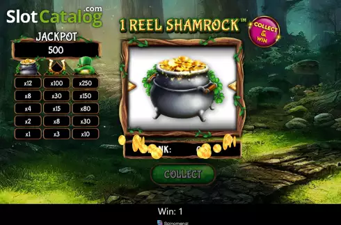 Οθόνη3. 1 Reel Shamrock Κουλοχέρης