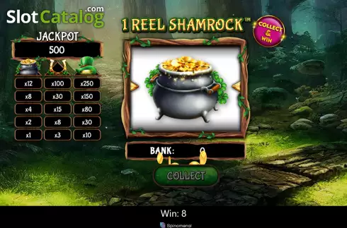 Οθόνη4. 1 Reel Shamrock Κουλοχέρης