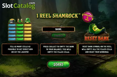 Οθόνη6. 1 Reel Shamrock Κουλοχέρης
